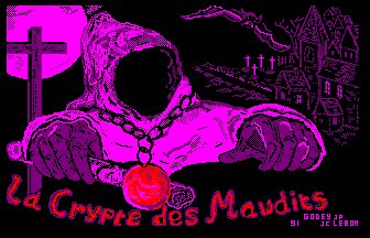Pantallazo de Crypte Des Maudits, La para Amstrad CPC