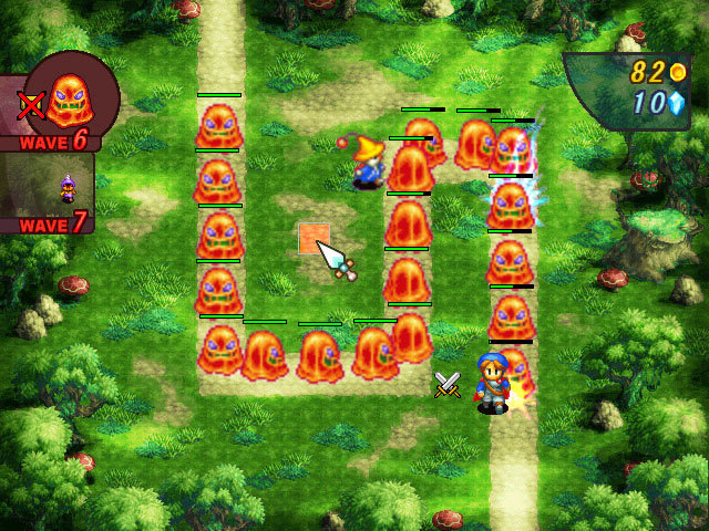 Pantallazo de Crystal Defenders R1 (Wii Ware) para Wii