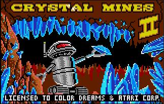 Pantallazo de Crystal Mines II para Atari Lynx