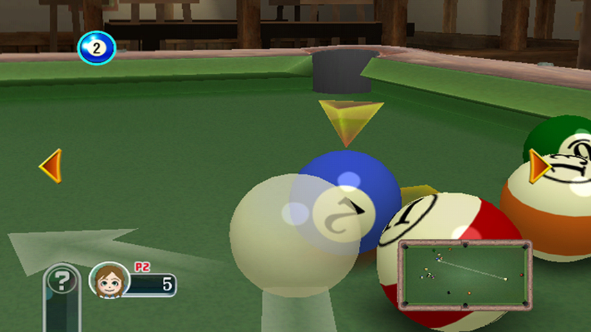 Pantallazo de Cue Sports: Snooker Vs Billiards para Wii