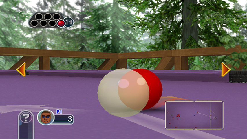 Pantallazo de Cue Sports: Snooker Vs Billiards para Wii