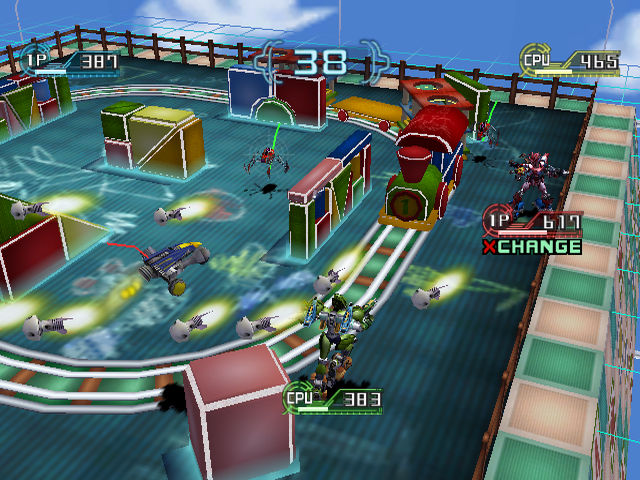 Pantallazo de Custom Robo: Battle Evolution (Japonés) para GameCube