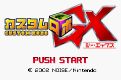 Pantallazo de Custom Robo GX (Japonés) para Game Boy Advance