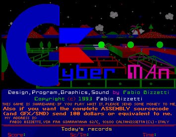 Pantallazo de Cyber Man para Amiga