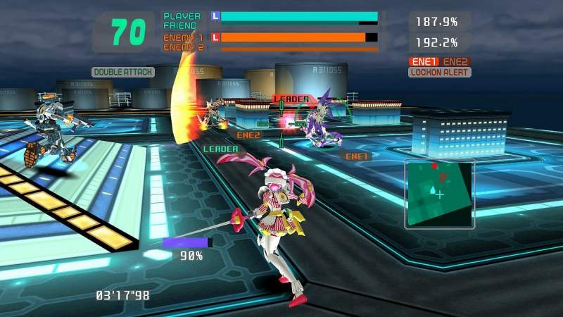 Pantallazo de Cyber Troopers Virtual-On Force (Xbox Live Arcade) para Xbox 360