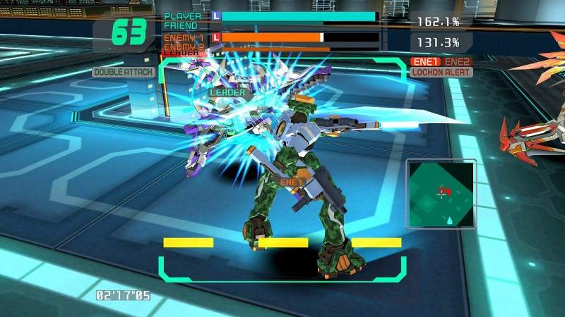 Pantallazo de Cyber Troopers Virtual-On Force (Xbox Live Arcade) para Xbox 360