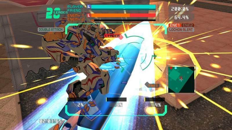 Pantallazo de Cyber Troopers Virtual-On Force (Xbox Live Arcade) para Xbox 360