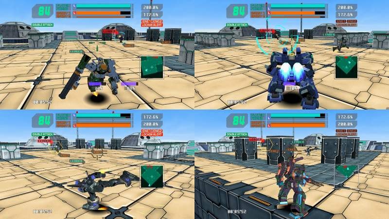 Pantallazo de Cyber Troopers Virtual-On Force (Xbox Live Arcade) para Xbox 360