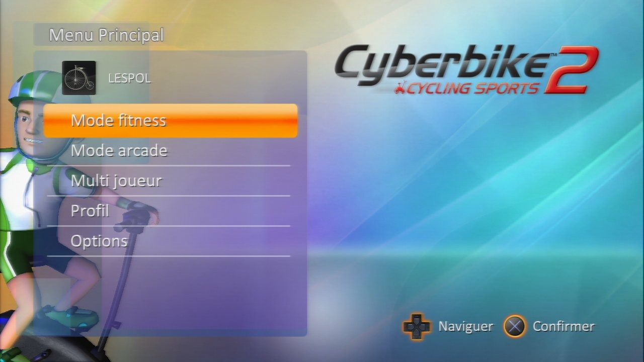 Pantallazo de Cyberbike 2: Cycling Sports para PlayStation 3