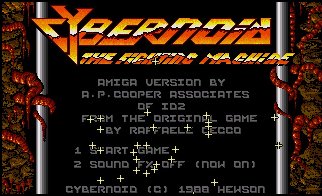 Pantallazo de Cybernoid: The Fighting Machine para Amiga