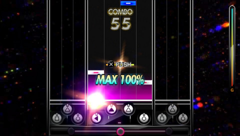 Pantallazo de DJ Max Portable 3 para PSP