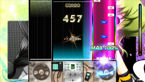 Pantallazo de DJ Max Portable 3 para PSP