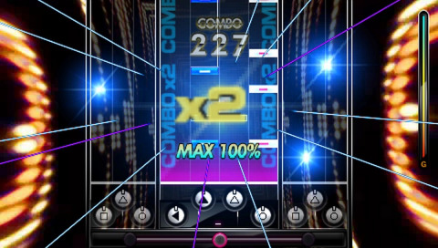 Pantallazo de DJ Max Portable 3 para PSP