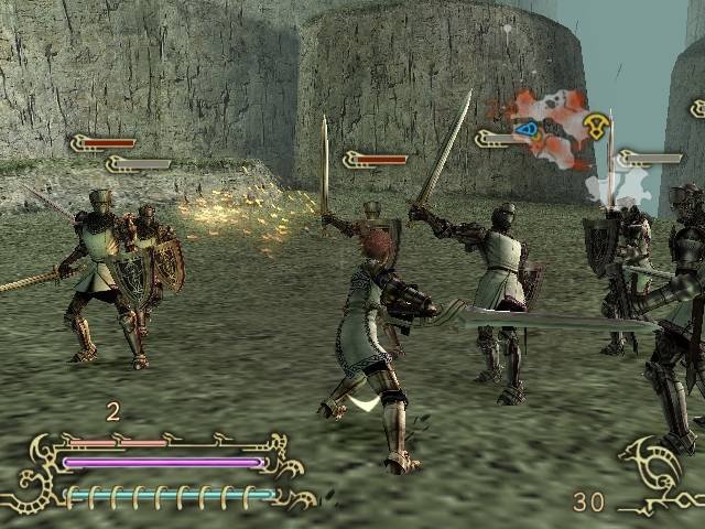 Pantallazo de DRAG-ON DRAGOON 2 love red, ambivalence black (Japonés) para PlayStation 2