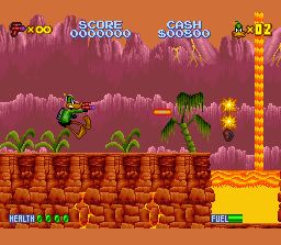 Pantallazo de Daffy Duck: The Marvin Missions (Europa) para Super Nintendo
