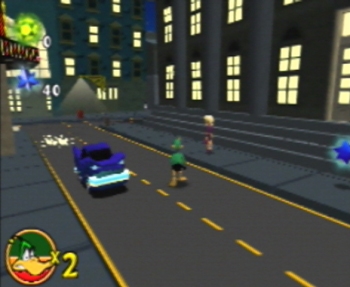 Pantallazo de Daffy Duck Starring As Duck Dodgers para Nintendo 64