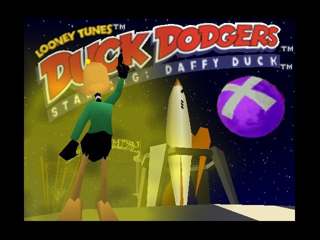Pantallazo de Daffy Duck Starring As Duck Dodgers para Nintendo 64