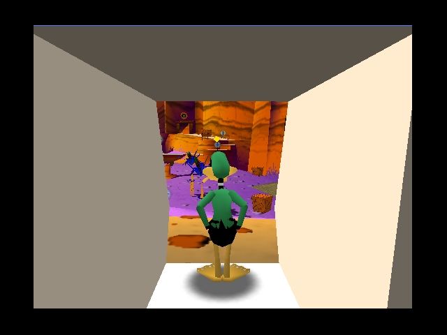 Pantallazo de Daffy Duck Starring As Duck Dodgers para Nintendo 64
