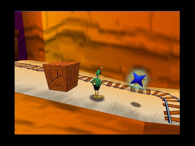 Pantallazo de Daffy Duck Starring As Duck Dodgers para Nintendo 64