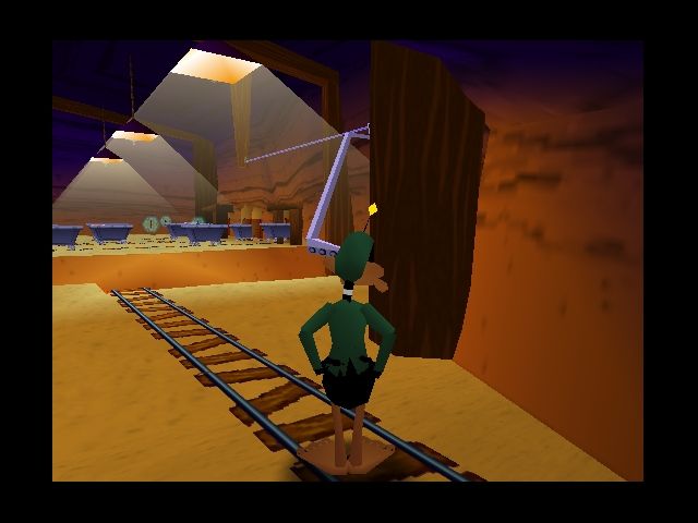 Pantallazo de Daffy Duck Starring As Duck Dodgers para Nintendo 64