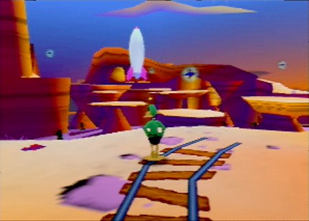 Pantallazo de Daffy Duck Starring As Duck Dodgers para Nintendo 64