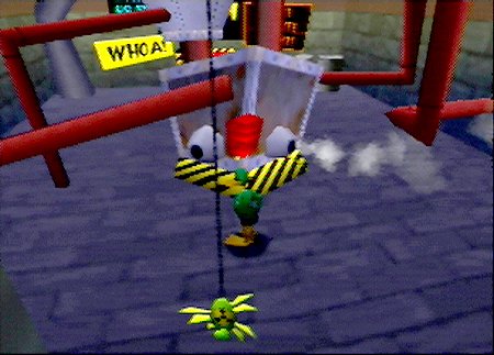 Pantallazo de Daffy Duck Starring As Duck Dodgers para Nintendo 64