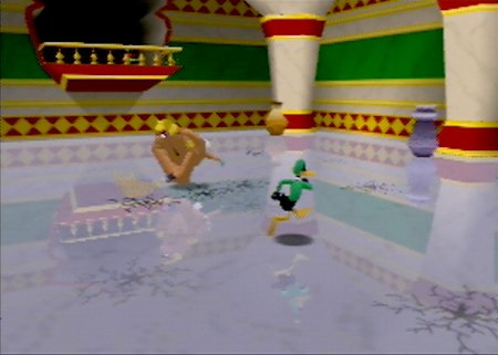 Pantallazo de Daffy Duck Starring As Duck Dodgers para Nintendo 64