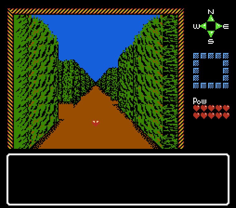 Pantallazo de Dai Meiro: Meikyu no Tatsujin para Nintendo (NES)