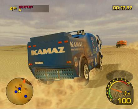 Pantallazo de Dakar 2: The World's Ultimate Rally para GameCube