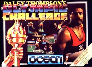Caratula de Daley Thompson's Olympic Challenge para Amstrad CPC