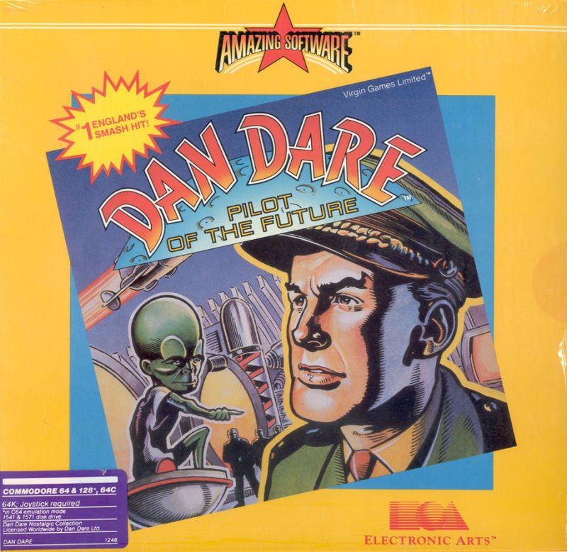 Caratula de Dan Dare: Piloto del Futuro para Commodore 64