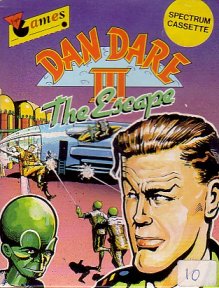 Caratula de Dan Dare 3: The Escape para Spectrum