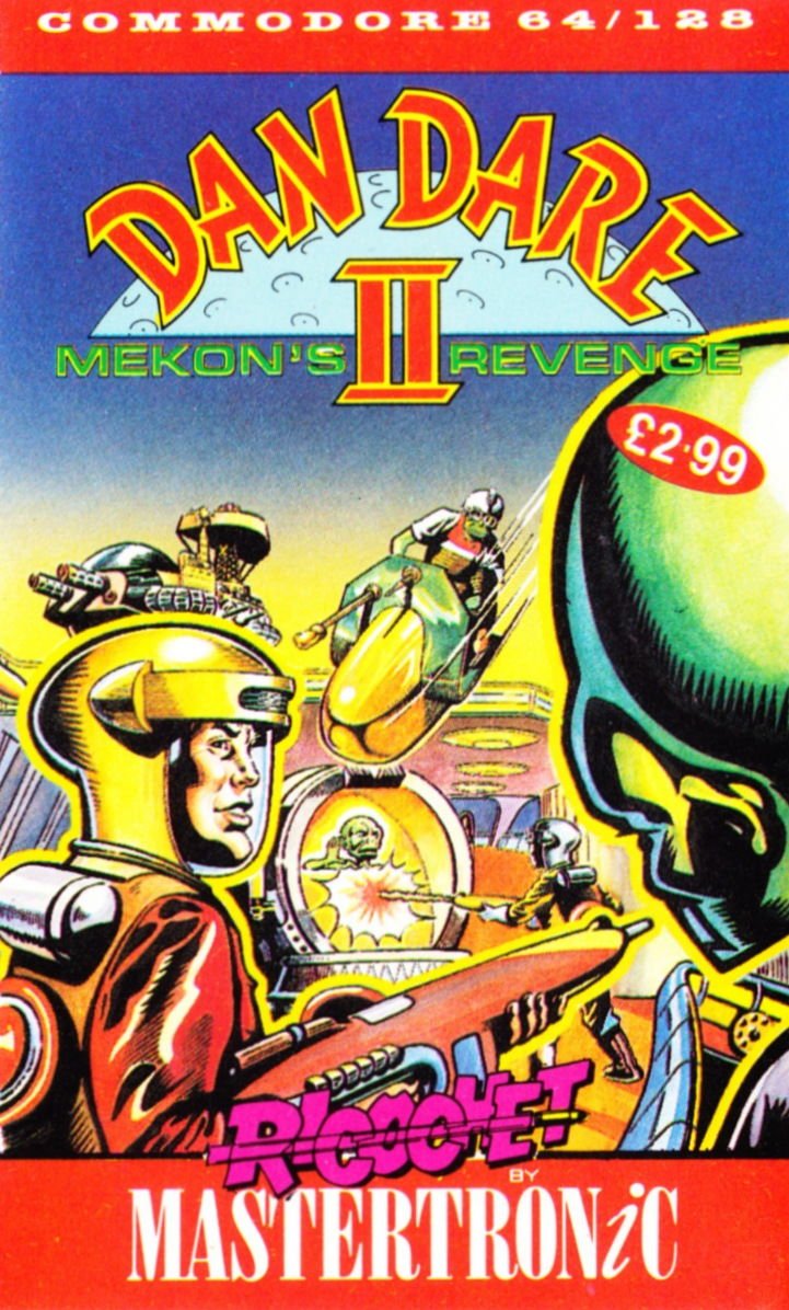Caratula de Dan Dare II: Mekon's Revenge para Commodore 64
