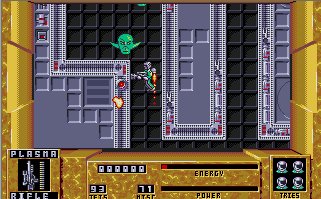 Pantallazo de Dan Dare III: The Escape para Atari ST