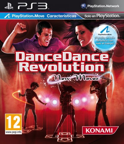 Caratula de Dance Dance Revolution: New Moves para PlayStation 3