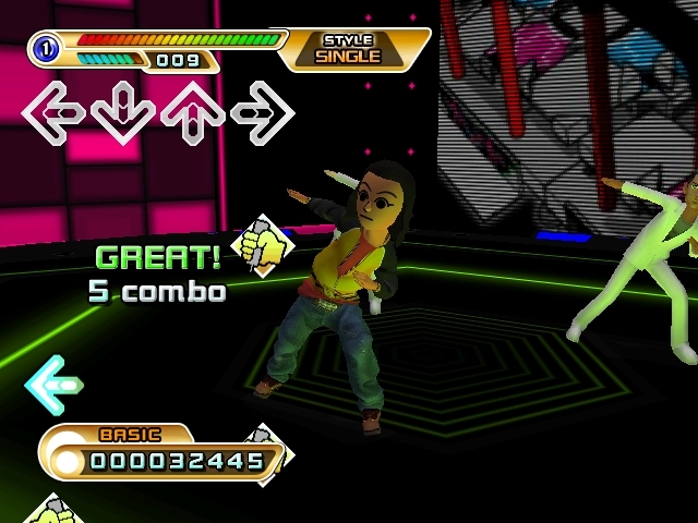 Pantallazo de Dance Dance Revolution : Hottest Party 2 para Wii