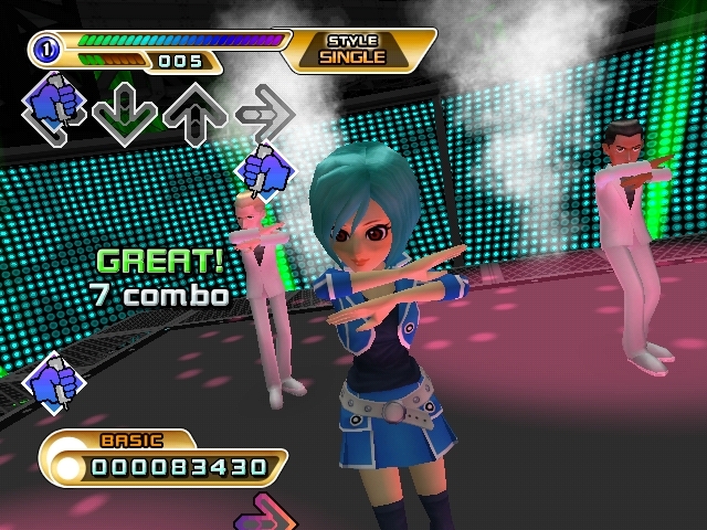 Pantallazo de Dance Dance Revolution : Hottest Party 2 para Wii