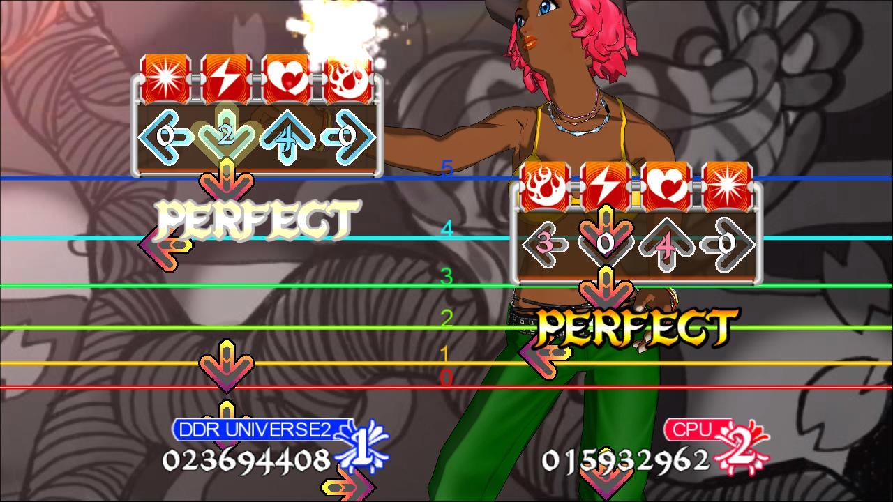 Pantallazo de Dance Dance Revolution Universe 2 para Xbox 360