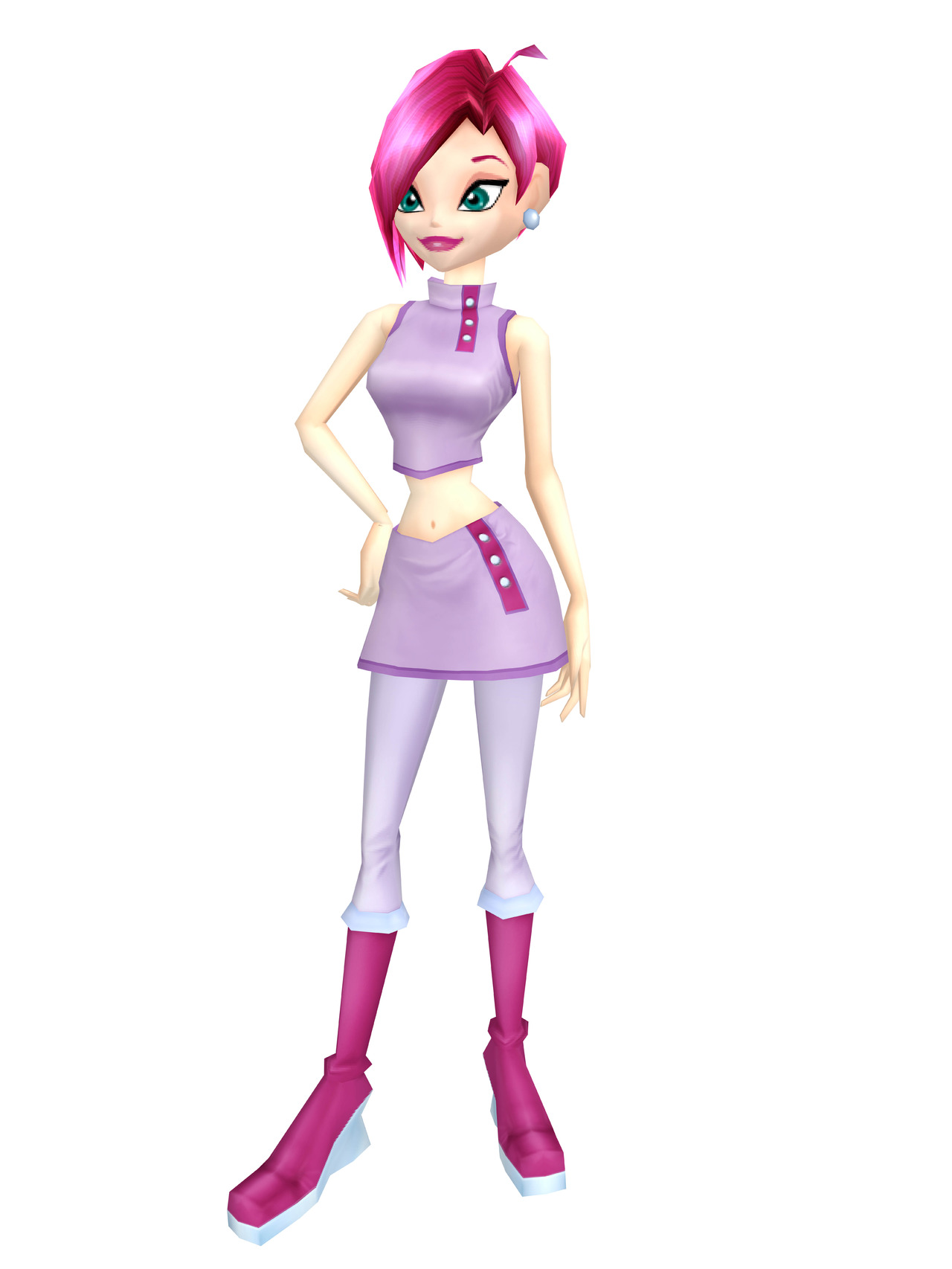 Gameart de Dance Dance Revolution Winx Club para Wii
