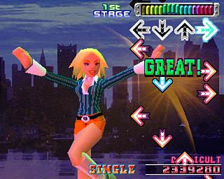 Pantallazo de Dancing Stage Euromix para PlayStation