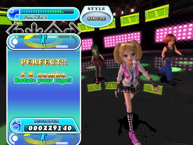 Pantallazo de Dancing Stage Hottest Party 3 para Wii