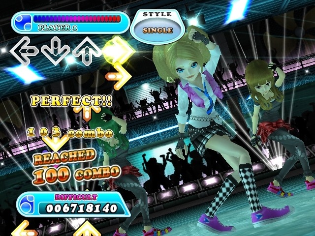 Pantallazo de Dancing Stage Hottest Party 3 para Wii