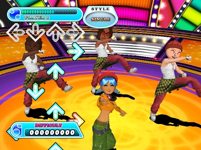 Pantallazo de Dancing Stage Hottest Party 3 para Wii