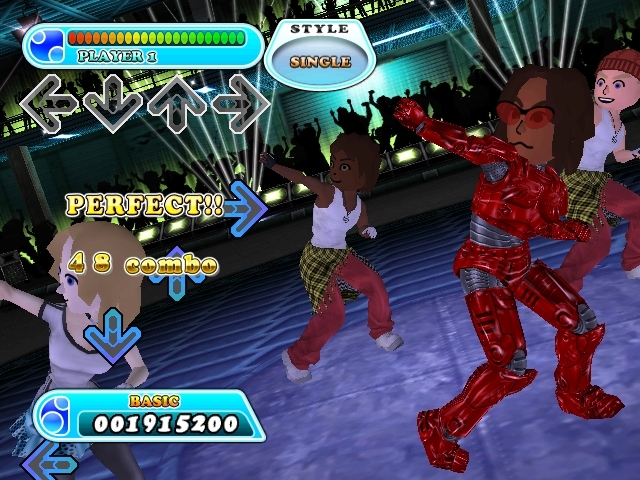 Pantallazo de Dancing Stage Hottest Party 3 para Wii