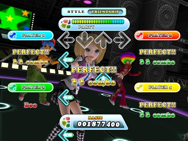 Pantallazo de Dancing Stage Hottest Party 3 para Wii