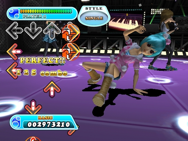 Pantallazo de Dancing Stage Hottest Party 3 para Wii