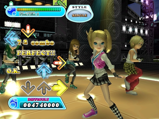 Pantallazo de Dancing Stage Hottest Party 3 para Wii