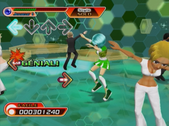 Pantallazo de Dancing Stage Hottest Party para Wii