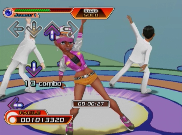 Pantallazo de Dancing Stage Hottest Party para Wii
