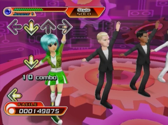 Pantallazo de Dancing Stage Hottest Party para Wii